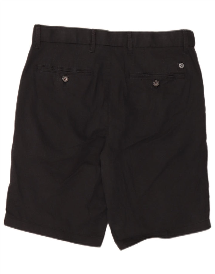 Shorts Chino Masculino Marks & Spencer W30 Médio Algodão Preto