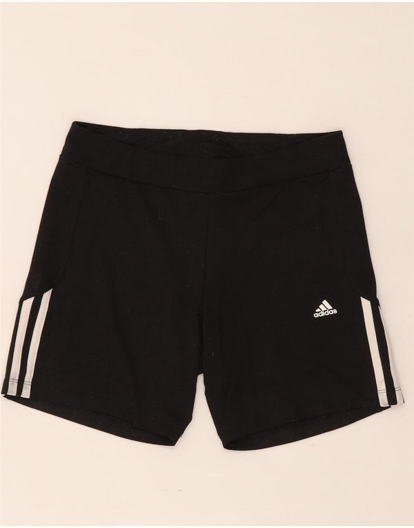 Adidas Womens Climalite Sport Shorts UK 8/10 Small  Black