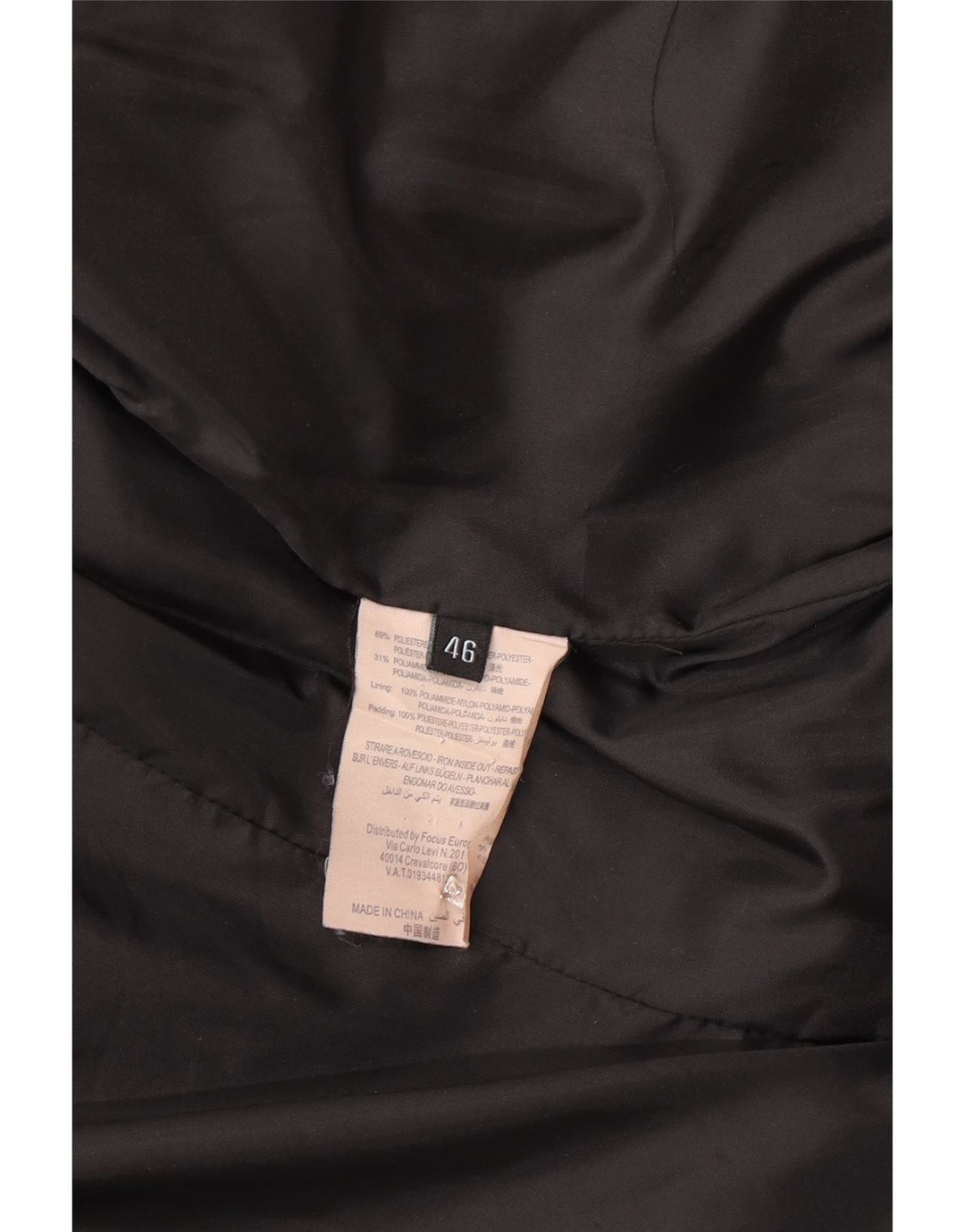 Casaco acolchoado feminino Guess By Marciano IT 46 grande poliéster azul marinho