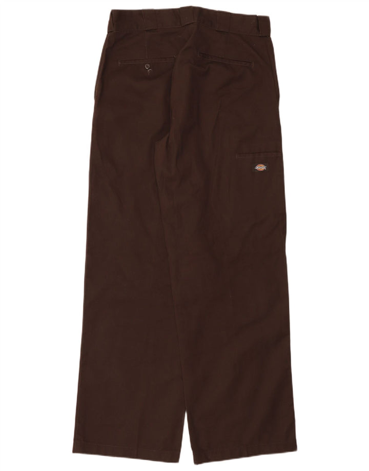 Calças cargo masculinas Dickies Loose Fit W32 L32 poliéster marrom