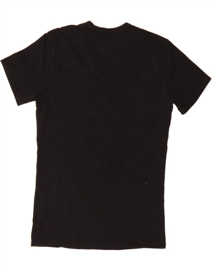 PUMA Mens T-Shirt Top Medium Black Cotton Vintage Puma and Second-Hand Puma from Messina Hembry 