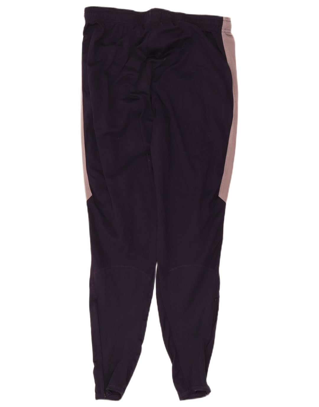 Calça de treino feminina Nike UK 14 grande azul marinho colorblock poliéster