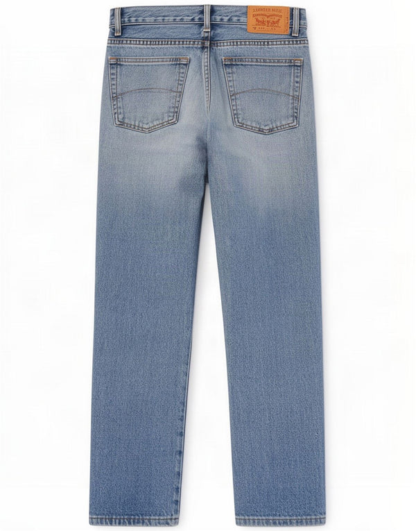 Carrera Mens Straight Jeans W31 L28 Azul Algodão
