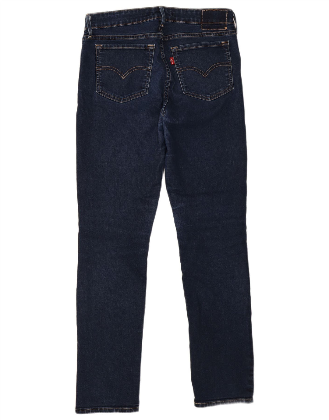 Calça jeans feminina LEVI'S 712 Slim W29 L30 azul marinho algodão
