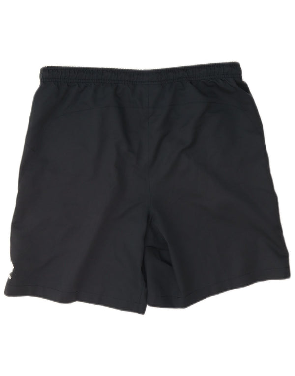 Shorts esportivos masculinos Lotto grandes azul marinho