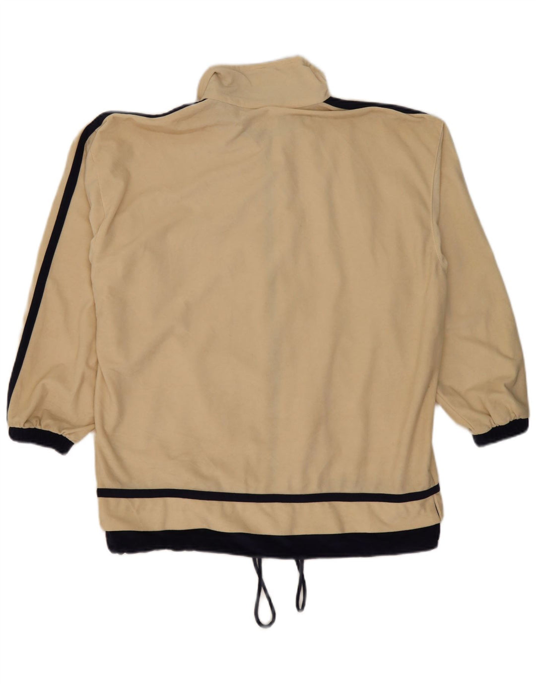 Diadora Mens Graphic Tracksuit Top Jacket Medium Bege Colourblock