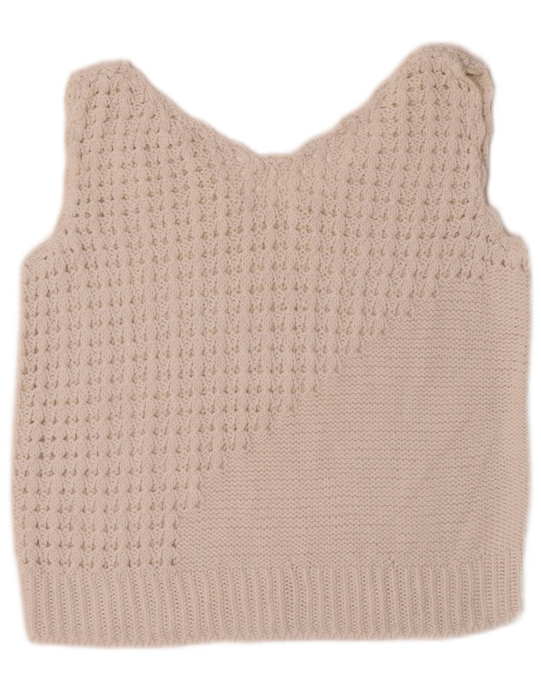 Regata feminina vintage com colete curto UK 10 pequena branca