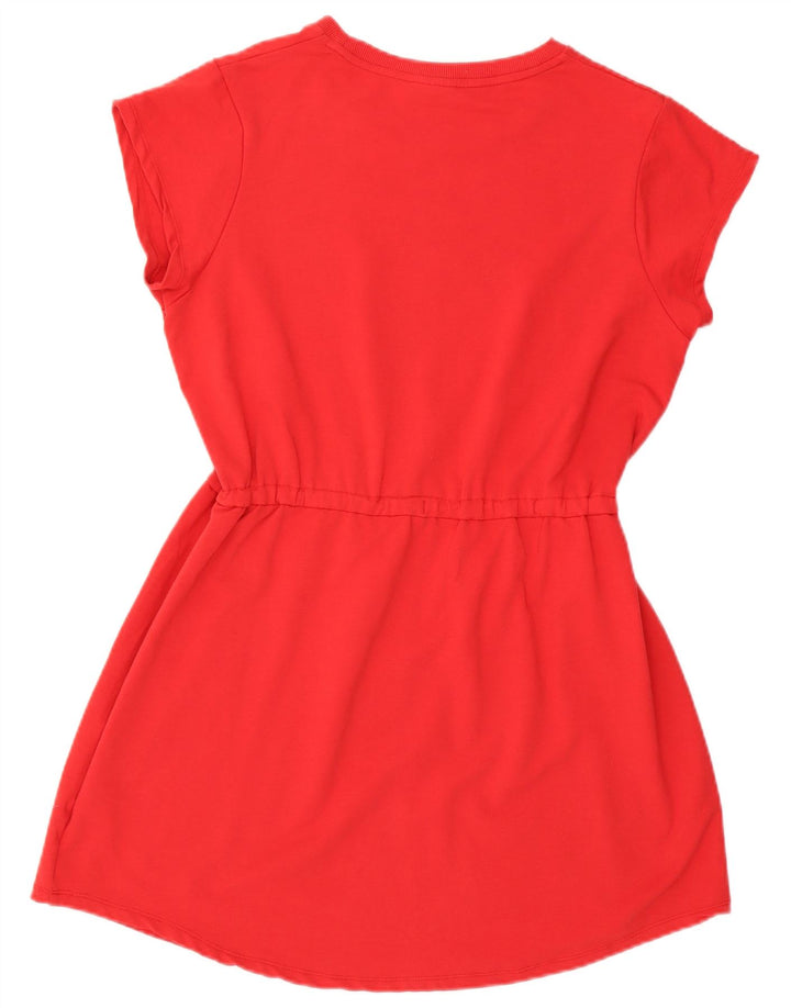 Fila Vestido Feminino Gráfico Básico UK 18 XL Algodão Vermelho