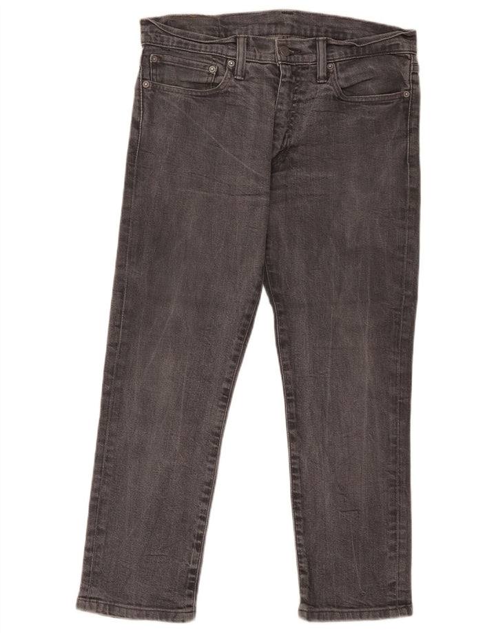 LEVI'S Masculino 511 Slim Jeans W34 L26 Algodão Cinza