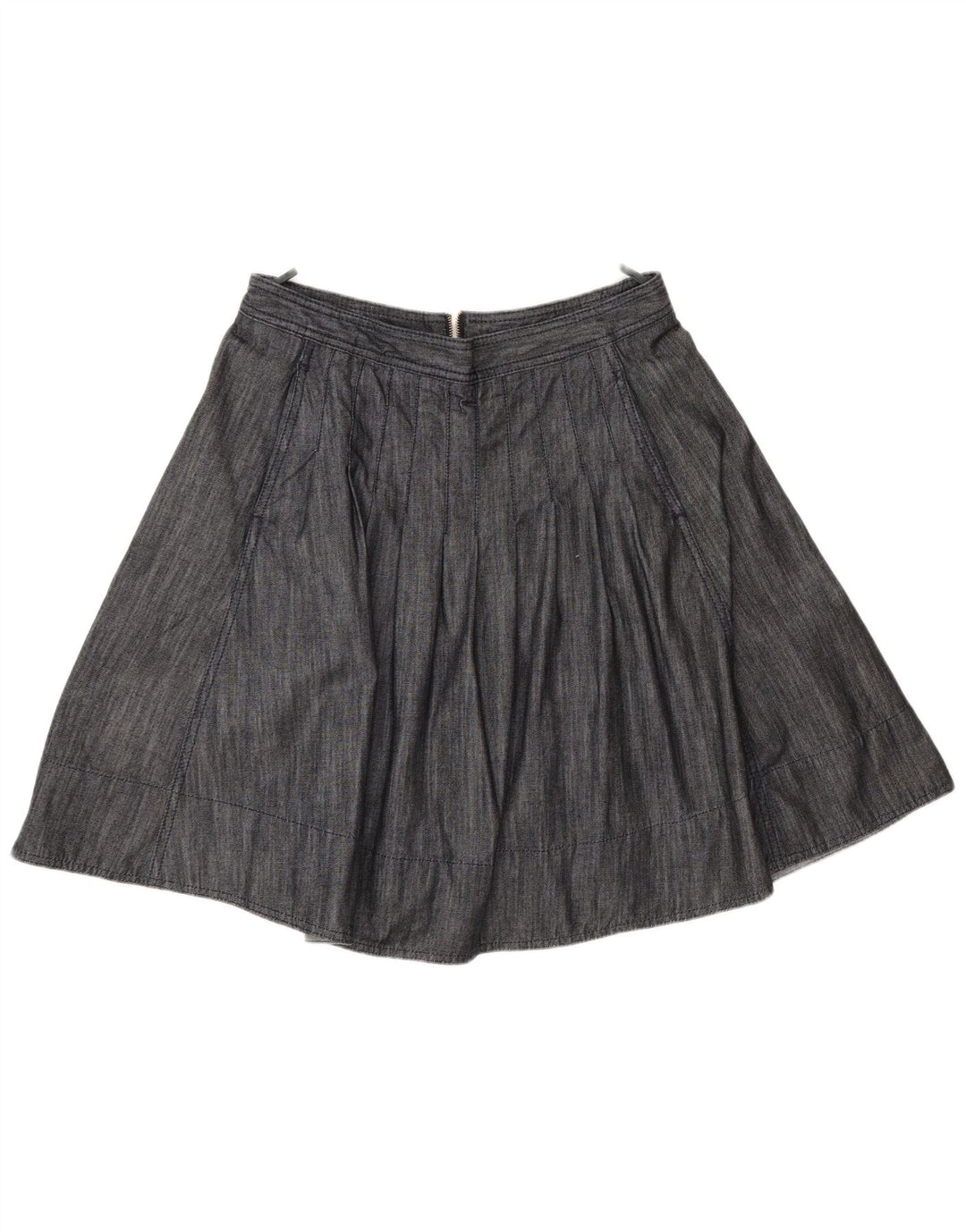 Saia feminina Benetton A-Line médio W28 azul marinho