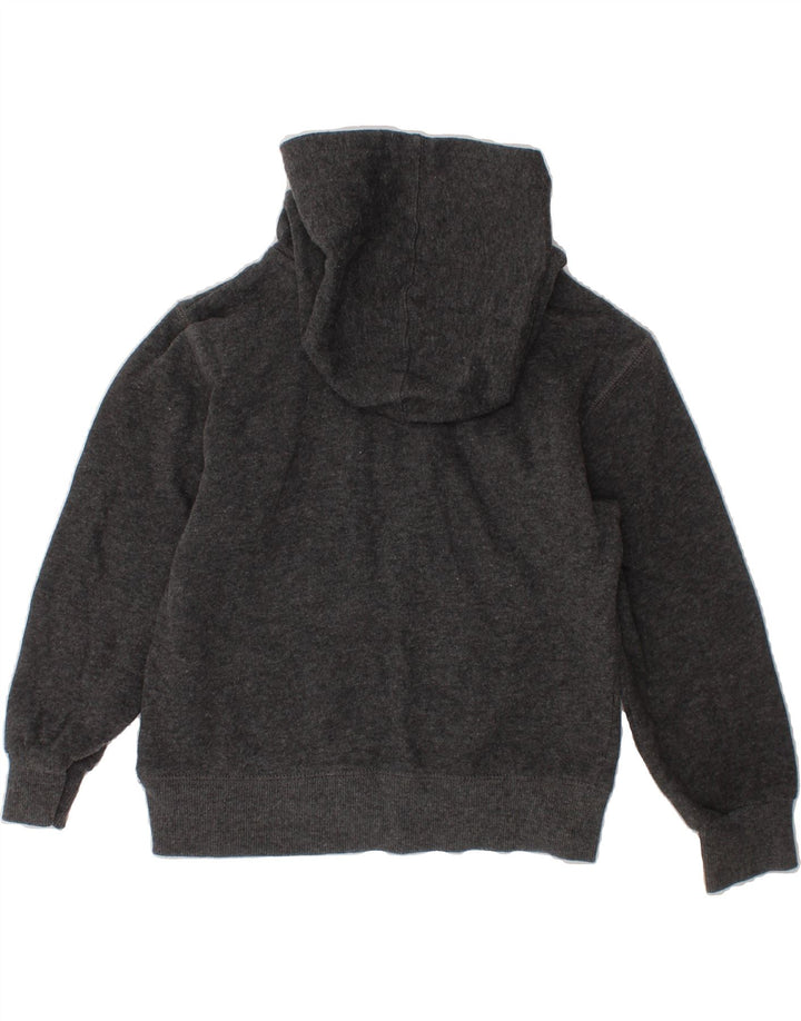 CHAMPION Boys Graphic Hoodie Jumper 5-6 Years Grey Cotton Vintage Champion and Second-Hand Champion from Messina Hembry 