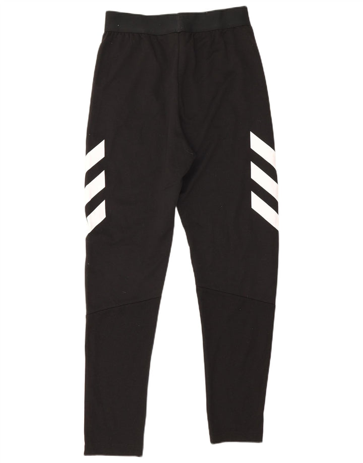 Calças de treino Adidas meninos 13-14 anos preto poliéster