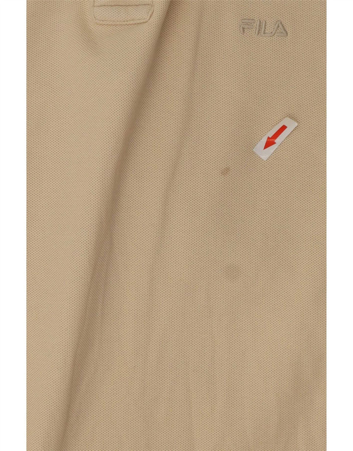 Camisa Polo Masculina Fila IT 54 XL Bege