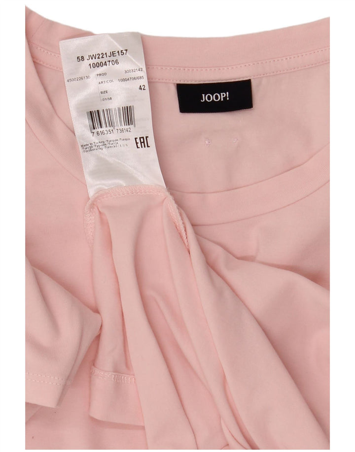 Camiseta feminina JOOP Top IT 42 algodão rosa médio