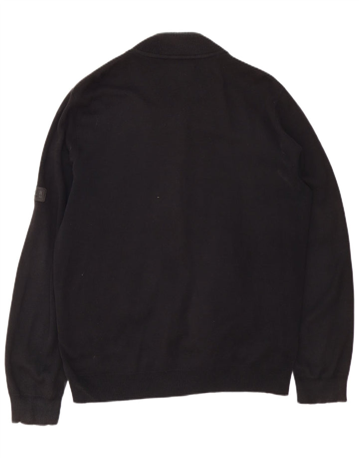 Jaqueta masculina de agasalho BARBOUR XL de algodão preto