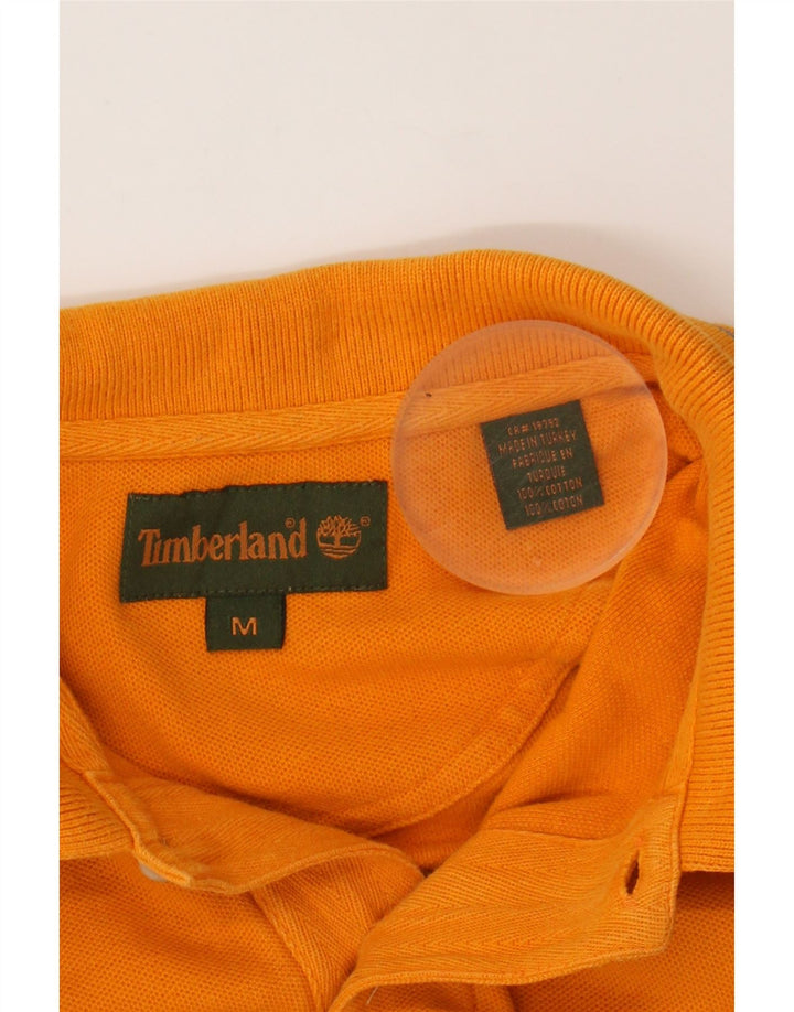 Camisa polo masculina TIMBERLAND médio algodão laranja