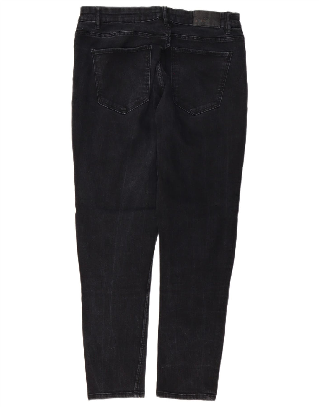 Zara Jeans Slim Feminino EU 44 XL W34 L26 Preto