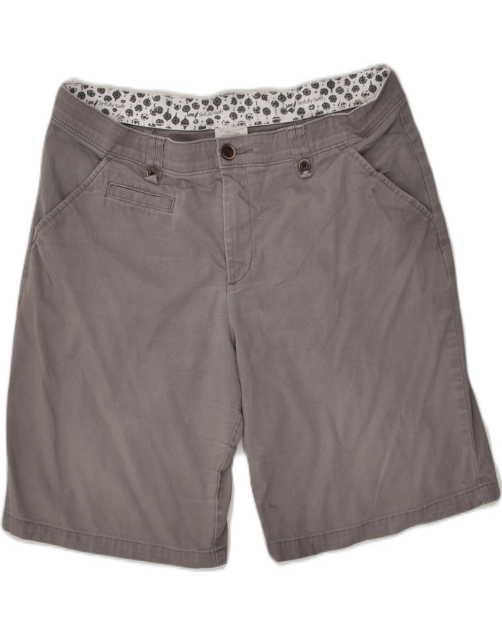 LEE Womens Chino Shorts US 14 XL W34 Grey Cotton | Vintage Lee | Thrift | Second-Hand Lee | Used Clothing | Messina Hembry 