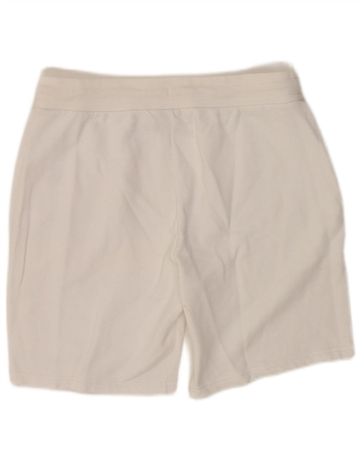 Ellesse Mens Sport Shorts Médio Algodão Branco