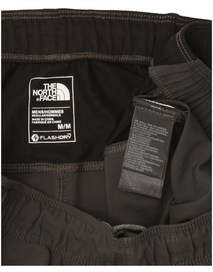The North Face Mens Sport Shorts Médio Cinza Colorblock Poliéster
