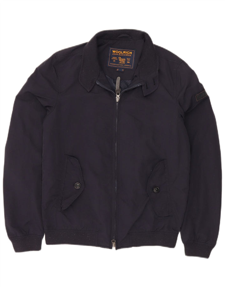 Jaqueta bomber masculina WOOLRICH UK 34 XS azul marinho nylon