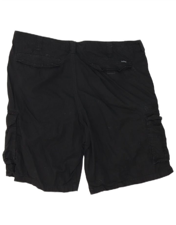 Lee Mens Dungarees Cargo Shorts W40 XL Algodão Preto