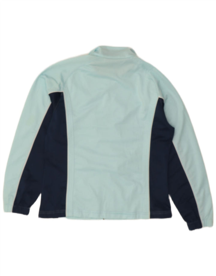 Jaqueta feminina de treino oversized DIADORA Reino Unido 8 bloco colorido azul pequeno