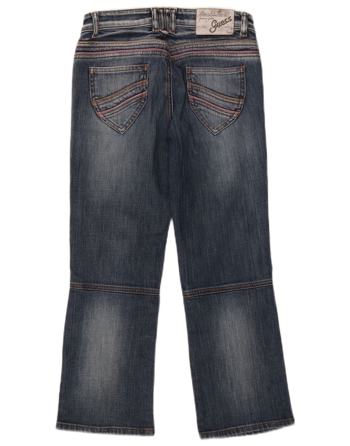 Calça jeans feminina Guess W26 L24 azul algodão