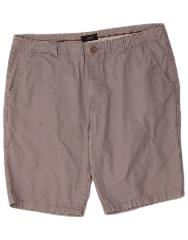Shorts Chino Masculino Best Company IT 52 XL W38 Algodão Cinza