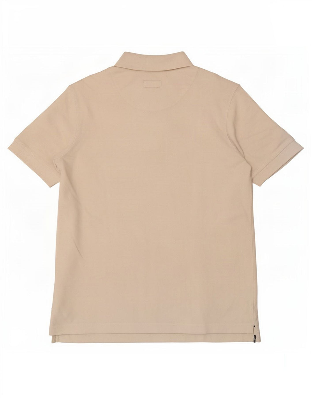 Camisa polo masculina Columbia pequena de algodão off white
