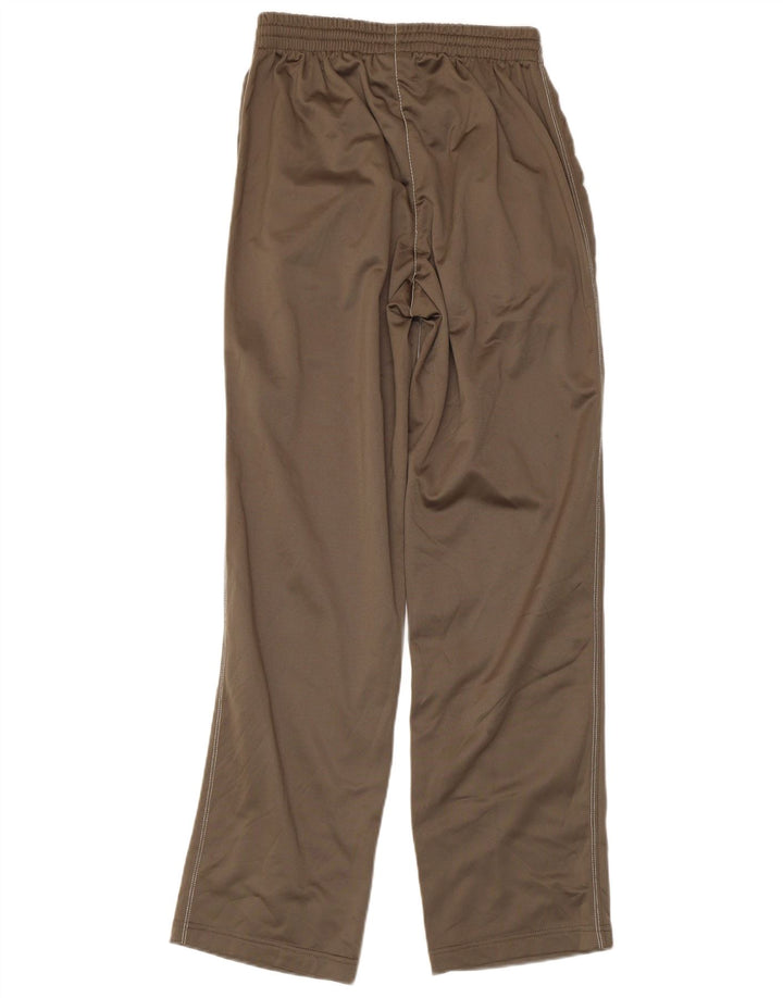 Calça de treino feminina DIADORA UK 14 grande poliéster cáqui