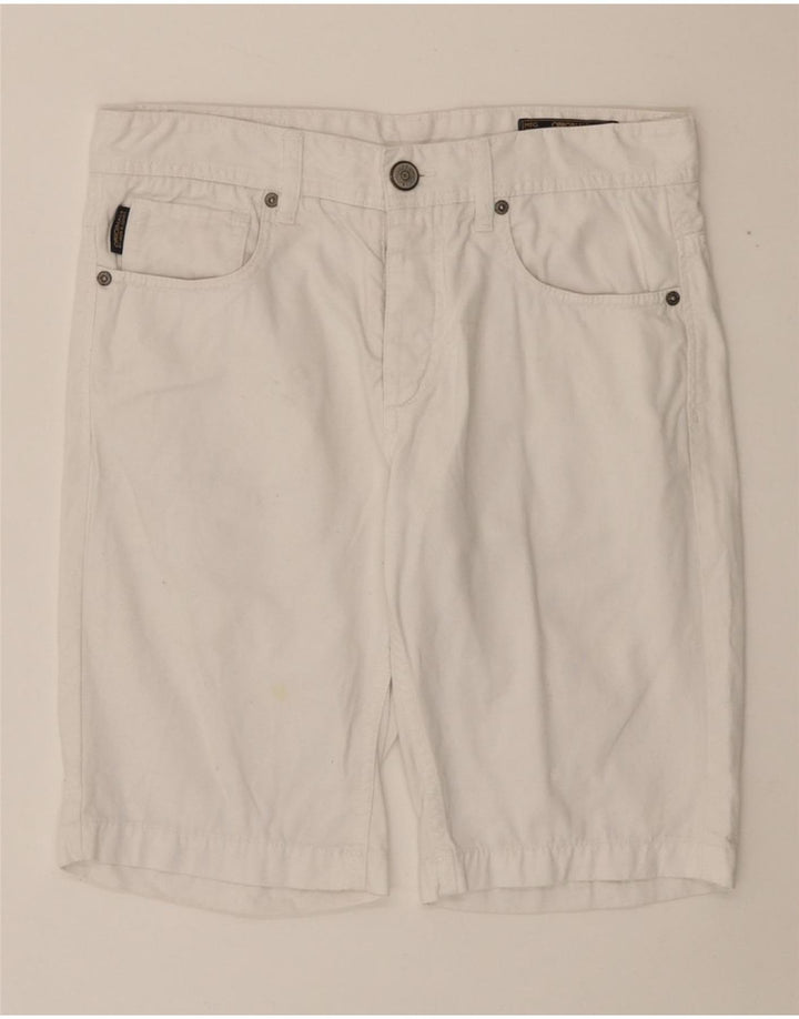 Shorts jeans masculino JACK & JONES W30 algodão branco médio