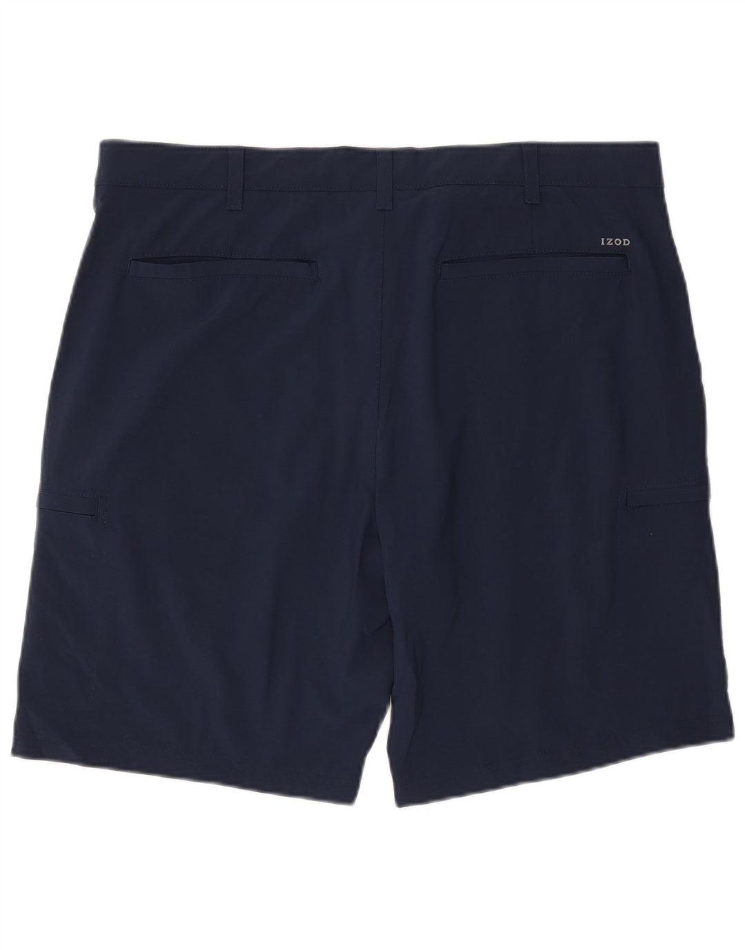 Shorts cargo masculino IZOD W38 XL poliéster azul marinho