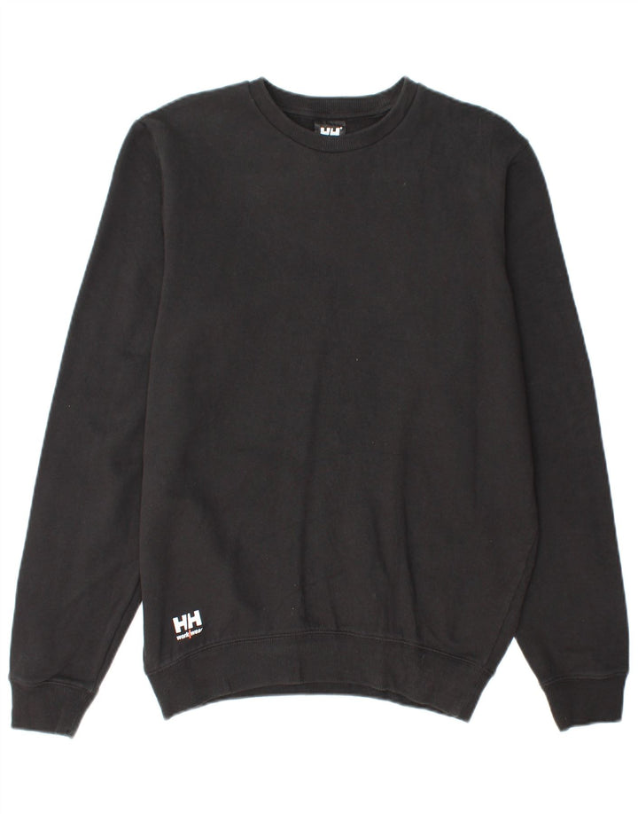HELLY HANSEN moletom masculino jumper pequeno algodão preto