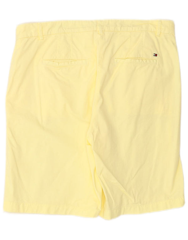 Shorts Chino feminino TOMMY HILFIGER UK 14 Grande W34 Amarelo