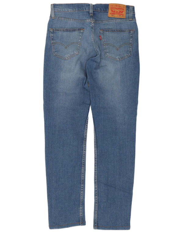 Calça Jeans Levis 511 Slim Masculina W29 L32 Azul Algodão