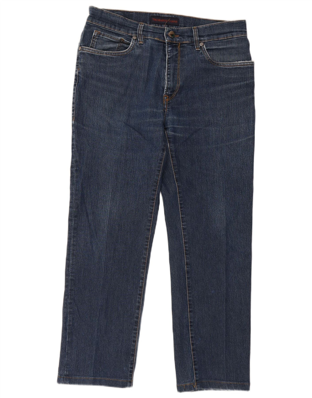 Jeans reto masculino TRUSSARDI W30 L26 azul