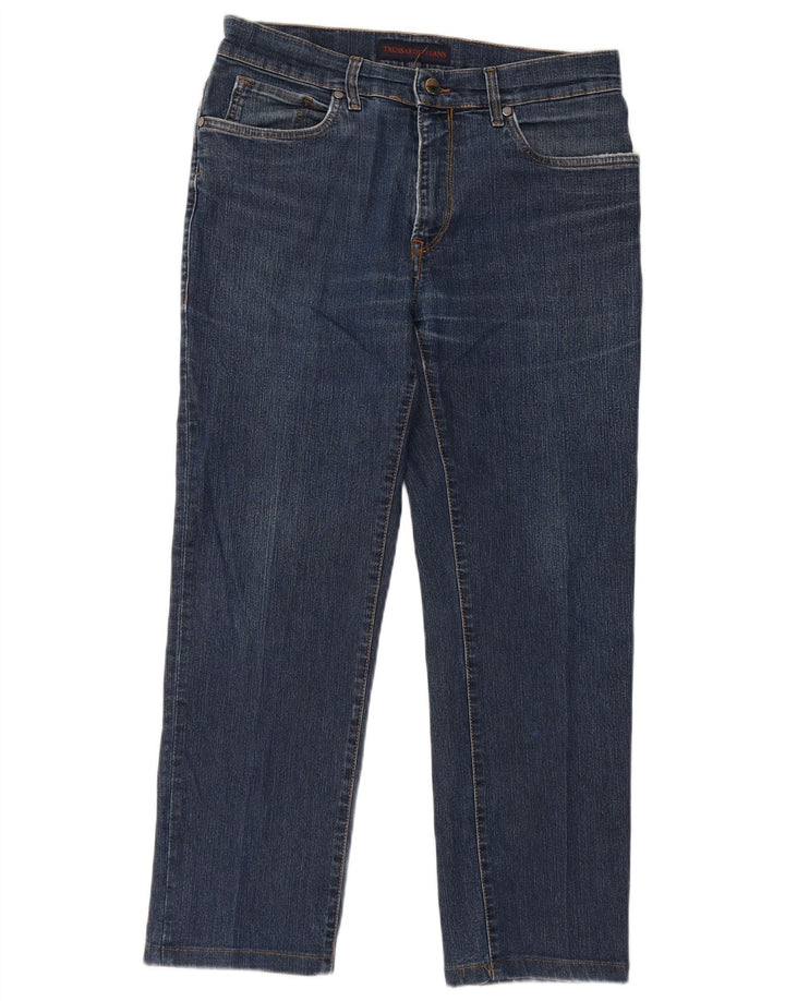 Jeans reto masculino TRUSSARDI W30 L26 azul
