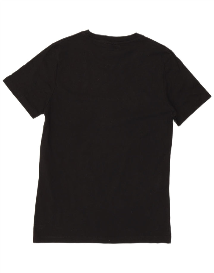 Camiseta gráfica masculina PYREX XS algodão preto