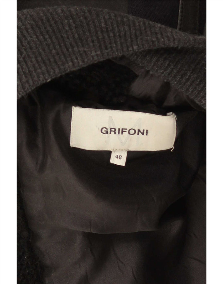 Jaqueta bomber masculina Grifoni IT 48 Medium Black Colourblock
