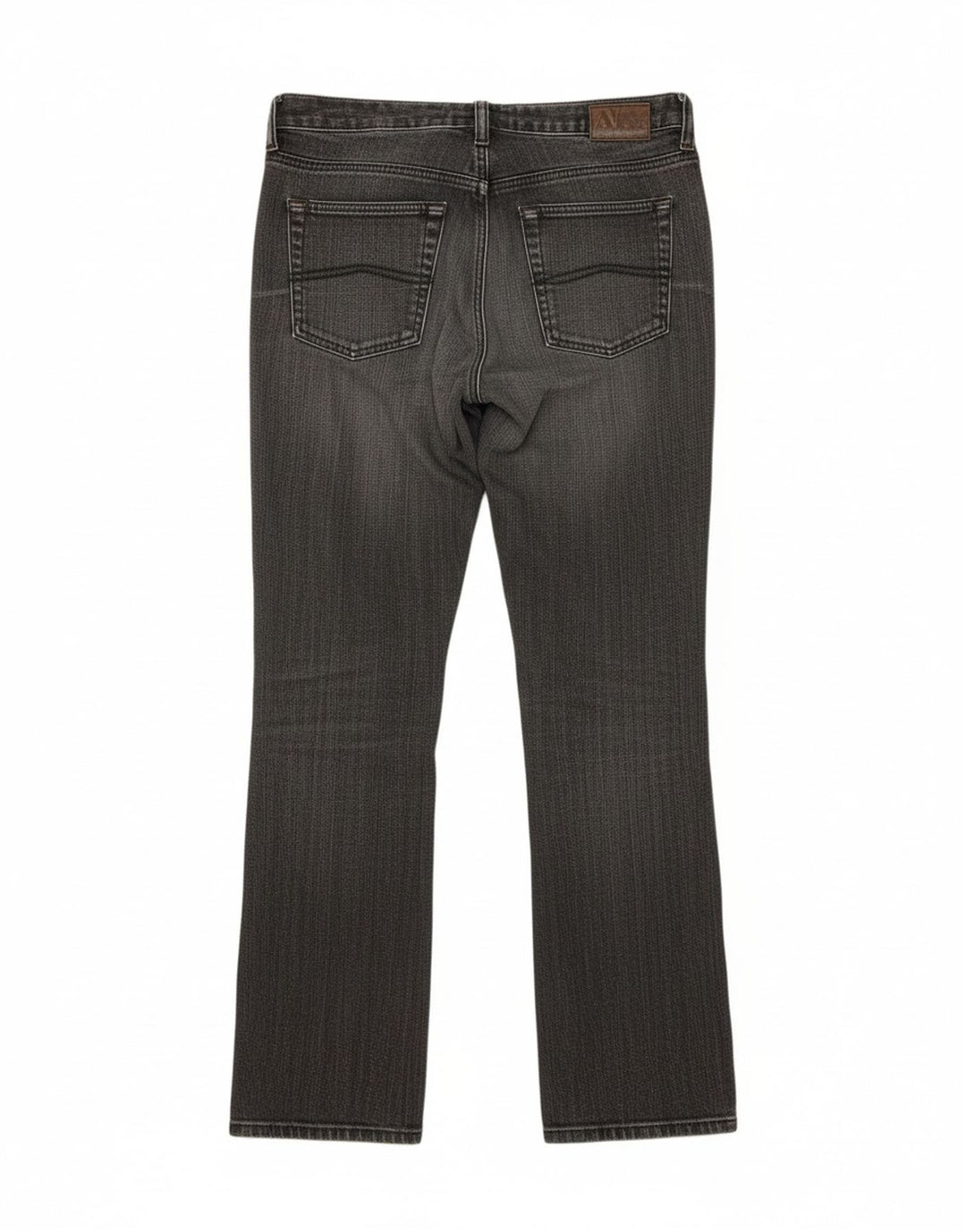 ARMANI Masculino Bootcut Jeans W30 L28 Cinza Clássico