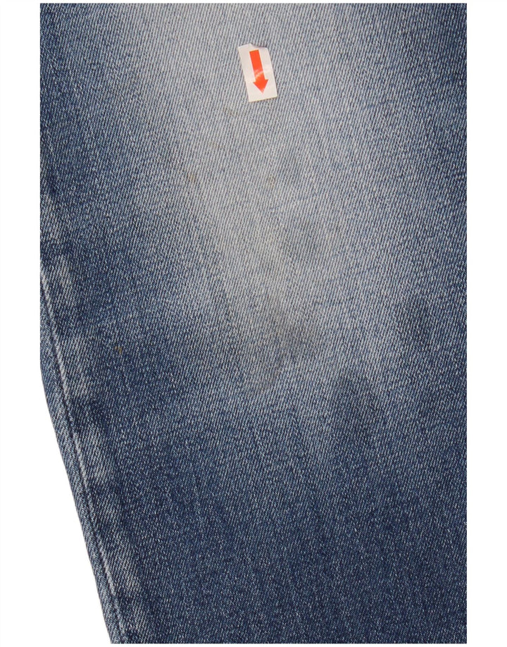 LEVI'S Masculino 502 Tapered Jeans W36 L28 Azul Algodão