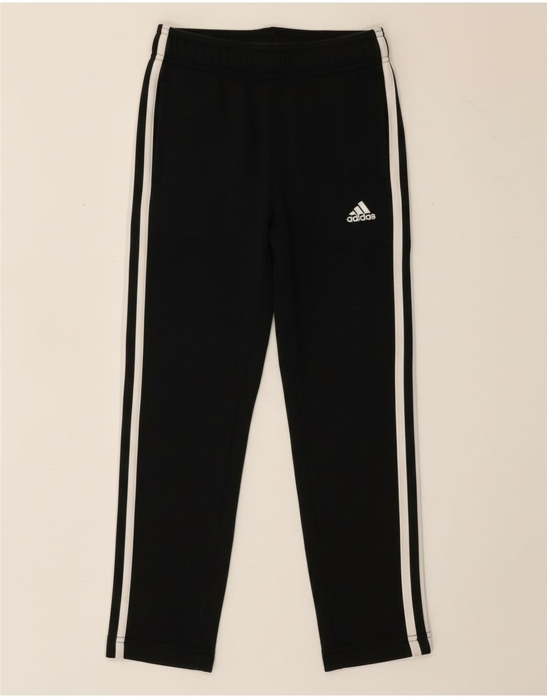 Calças de treino Adidas meninos 7-8 anos algodão preto