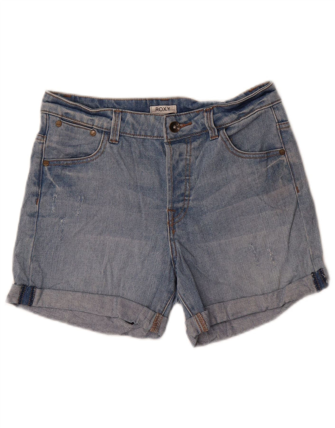 Shorts jeans feminino Roxy W24 XS azul algodão