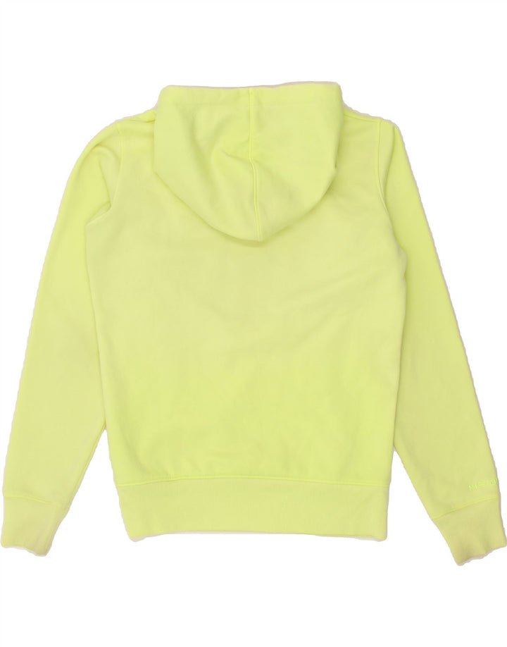 UNDER ARMOUR Womens Oversized Graphic Hoodie Jumper UK 6 XS Green Vintage Under Armour and Second-Hand Under Armour from Messina Hembry 