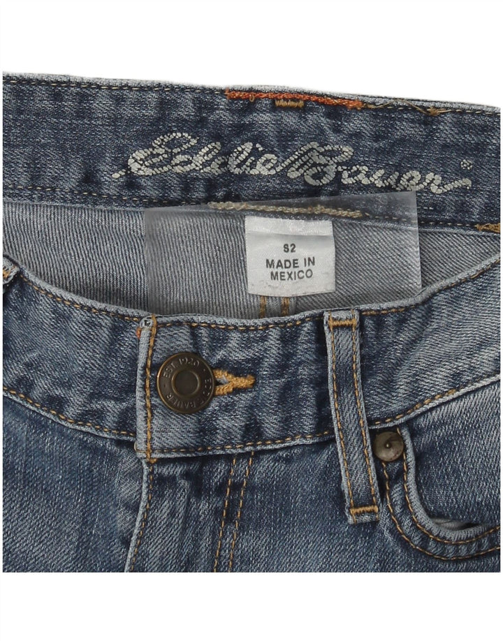EDDIE BAUER Calça jeans feminina bootcut pequena W26 L29 azul