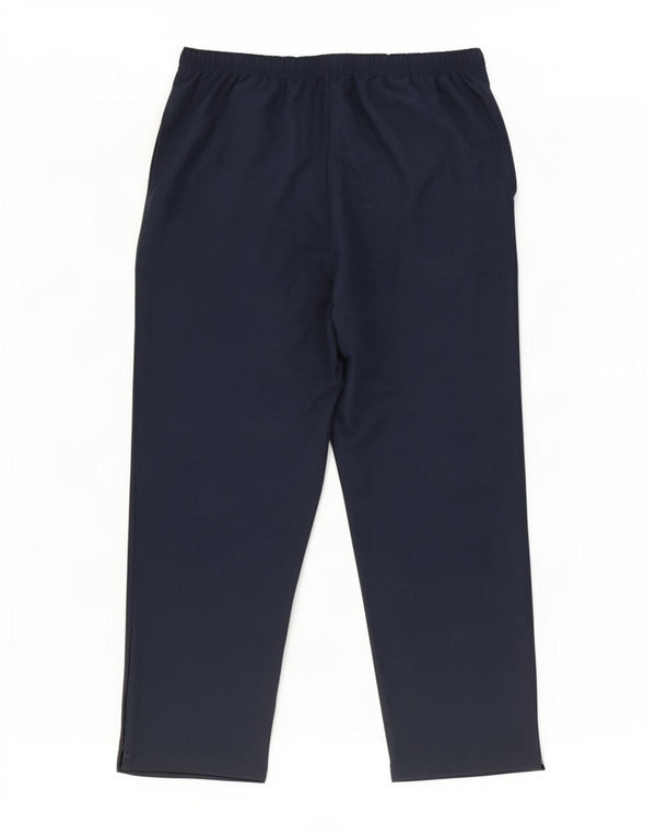 Calça de treino feminina Reebok UK 18 XL azul marinho poliéster