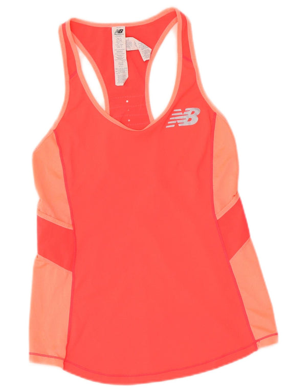 Colete feminino New Balance UK 4 XS rosa colorblock poliéster