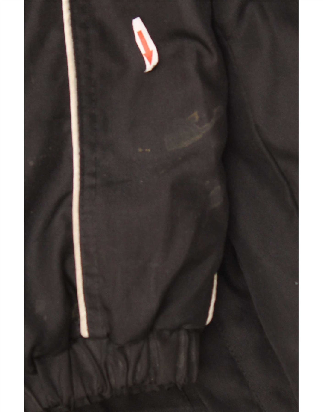 Jaqueta corta-vento masculina Kappa UK 42 XL poliéster preto