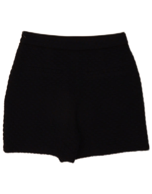 Zara Shorts feminino cintura alta casual XS W24 cinza